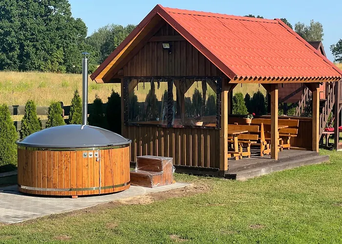 Domki Caloroczne Z Antresola Przytulisko Na Mazurach